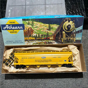 Athearn HO Model Train "Memorial Car" Yellow #1 55' ACF Center-Flow Hopper  ZEG